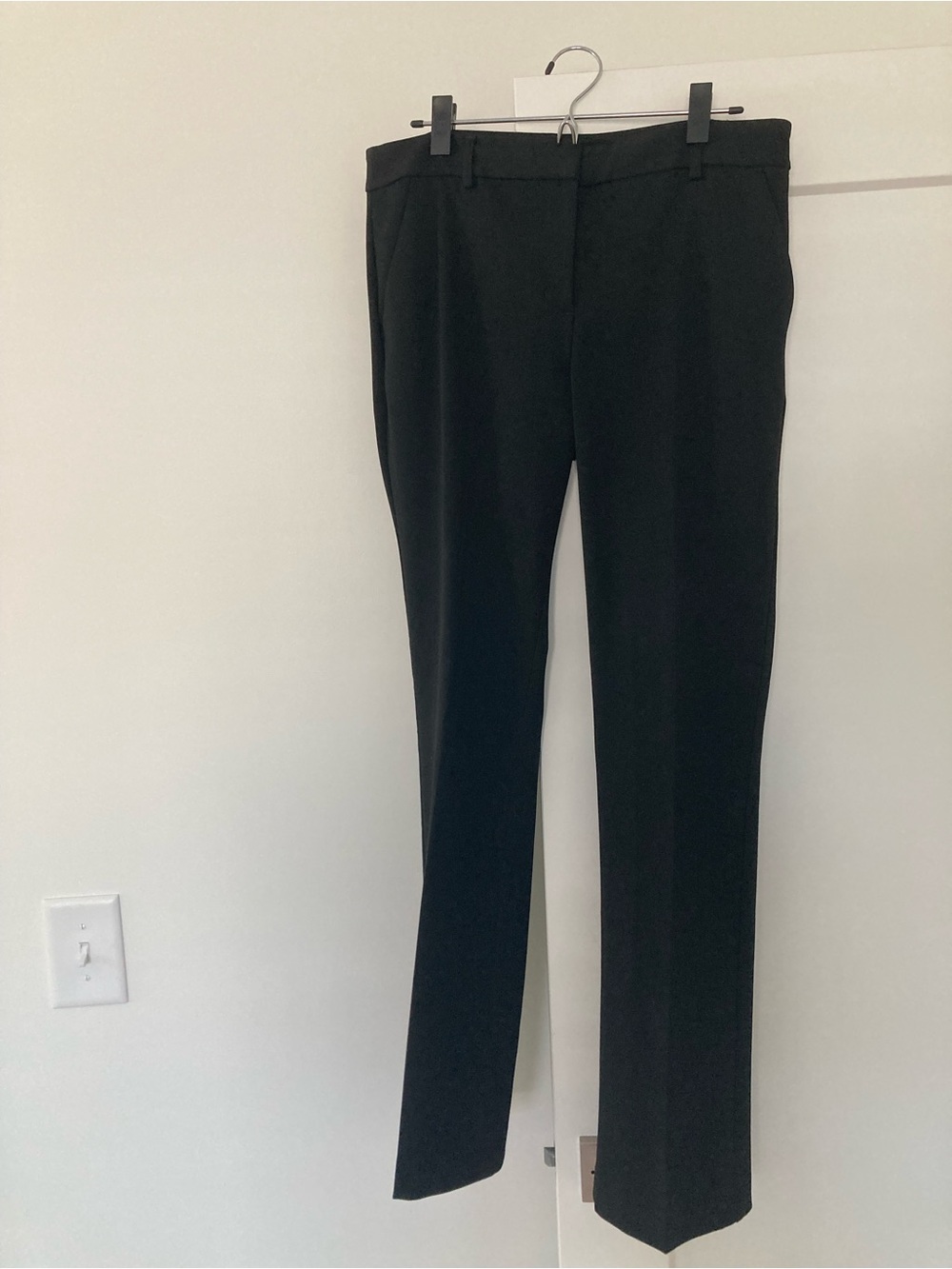 Express Black Women's Barely Bootcut Dress Trousers